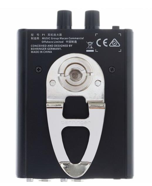 Behringer_Powerplay P1_Amplificateur pour écouteurs intra-auriculaires.