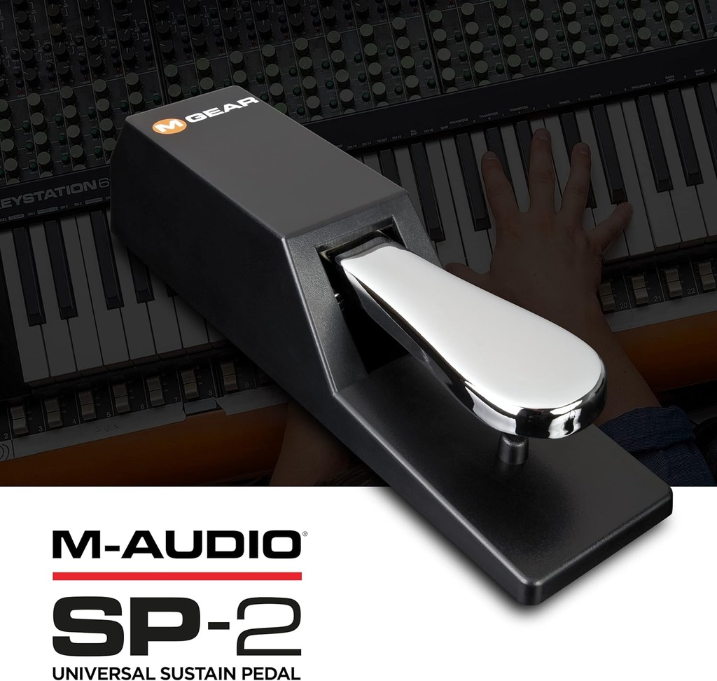 M-Audio_SP-2_Pédale (sustain) PIANO avec inverseur de polarité.
