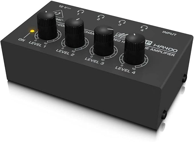 Behringer HA400_Amplificateur casque compact 4 canaux