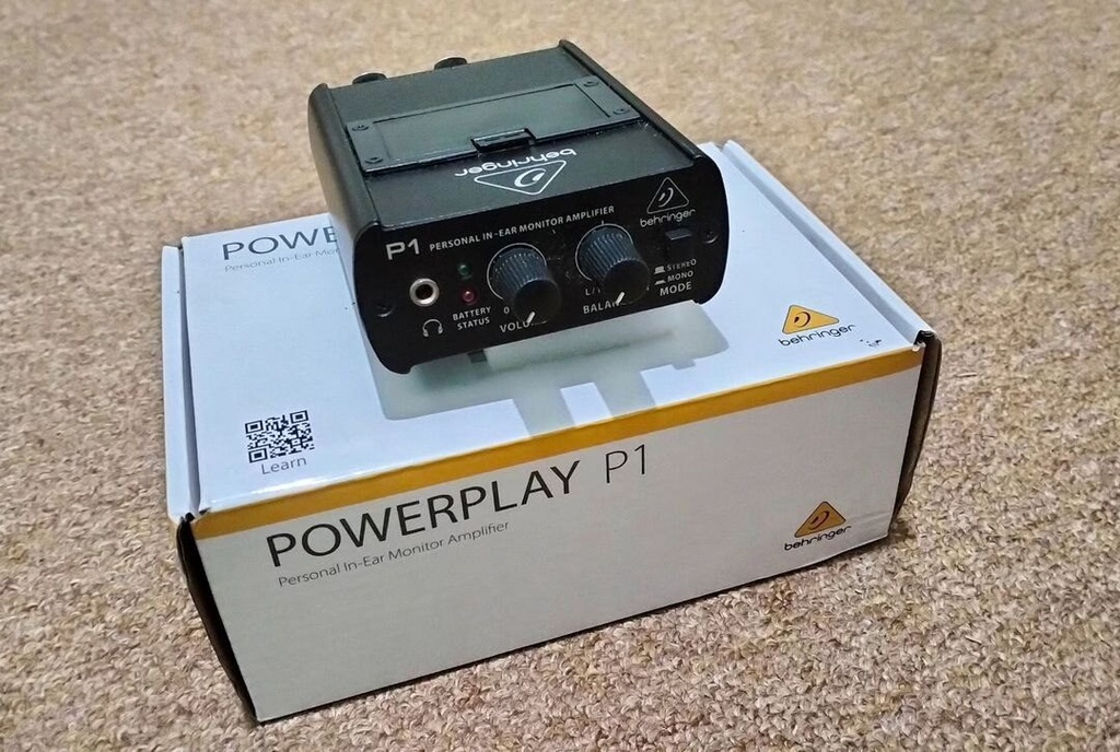 Behringer_Powerplay P1_Amplificateur pour casque/écouteurs intra-auriculaires.