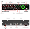 GREEN AUDIO_GAX-MD44-Carte son professionnelle