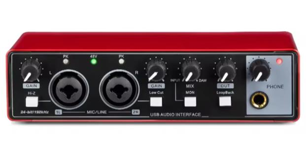 GREEN AUDIO_GAX-MD22-Carte son professionnelle