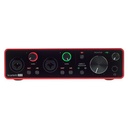 Focusrite_Scarlett_2i2 (3rd Gen)_Carte Son Professionnelle à 2 canaux avec port USB-C