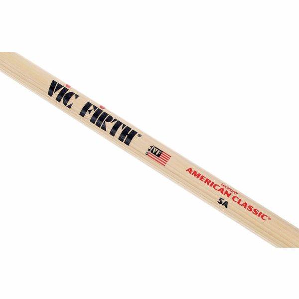 VIC FIRTH 5A_American Classic Hickory_ Baguette 5A Professionnelle