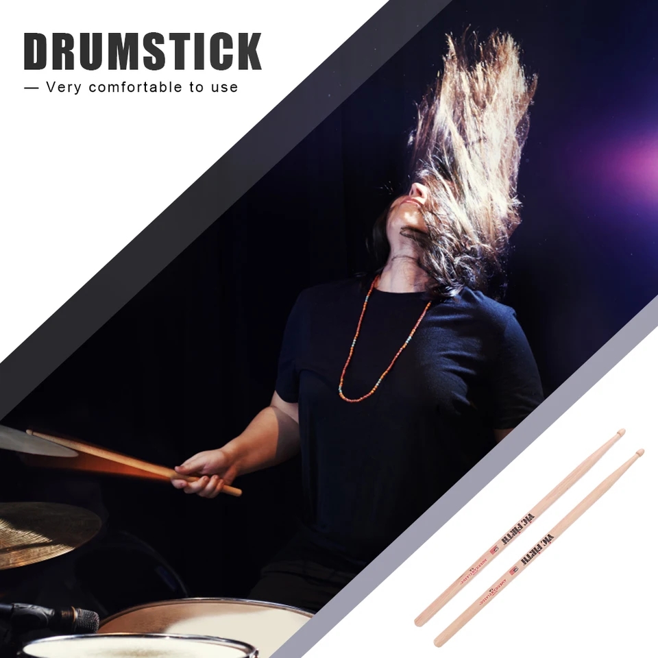 VIC FIRTH 5A_American Classic Hickory_ Baguette 5A Professionnelle