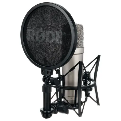 Rode NT1-A_Kit Microphone large membrane pour enregistrement vocal professionnel