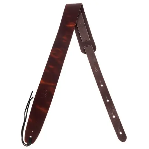 Harley Benton_6BR_Sangle/Bandoulière en Cuir épais pour guitare Basse, électrique et acoustique